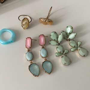 Elegant Multi-Color Jewelry Set